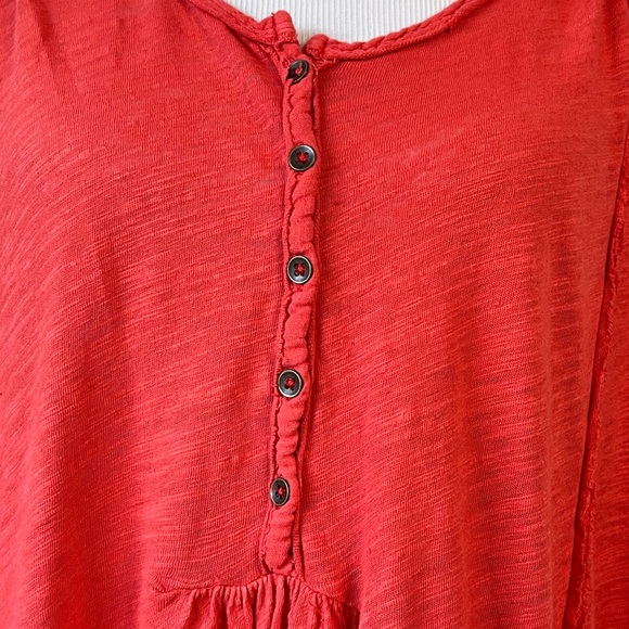 Free People Aster Oversized Tunic Top Size S - Picture 11 of 16